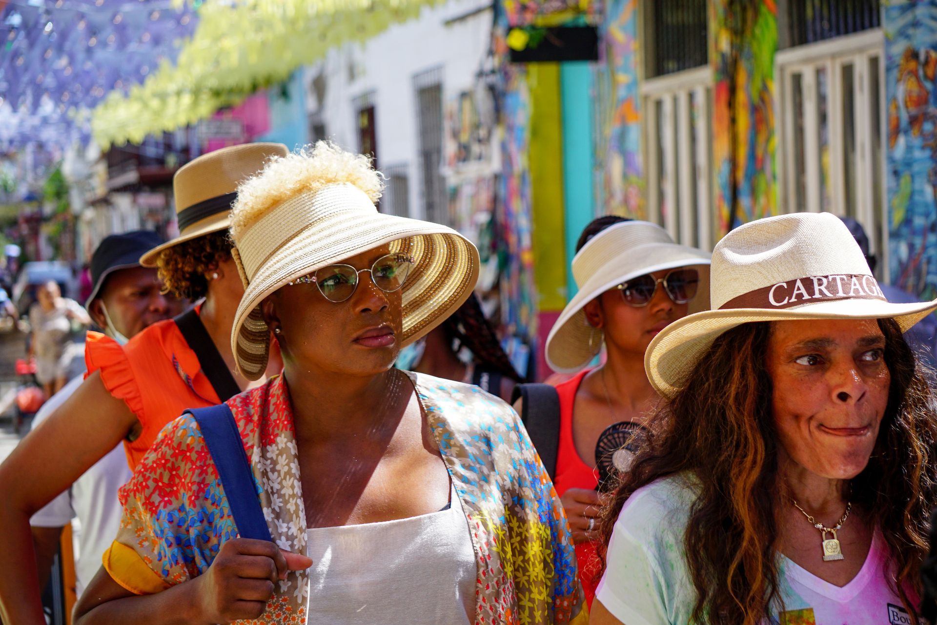 black women in Cartagena