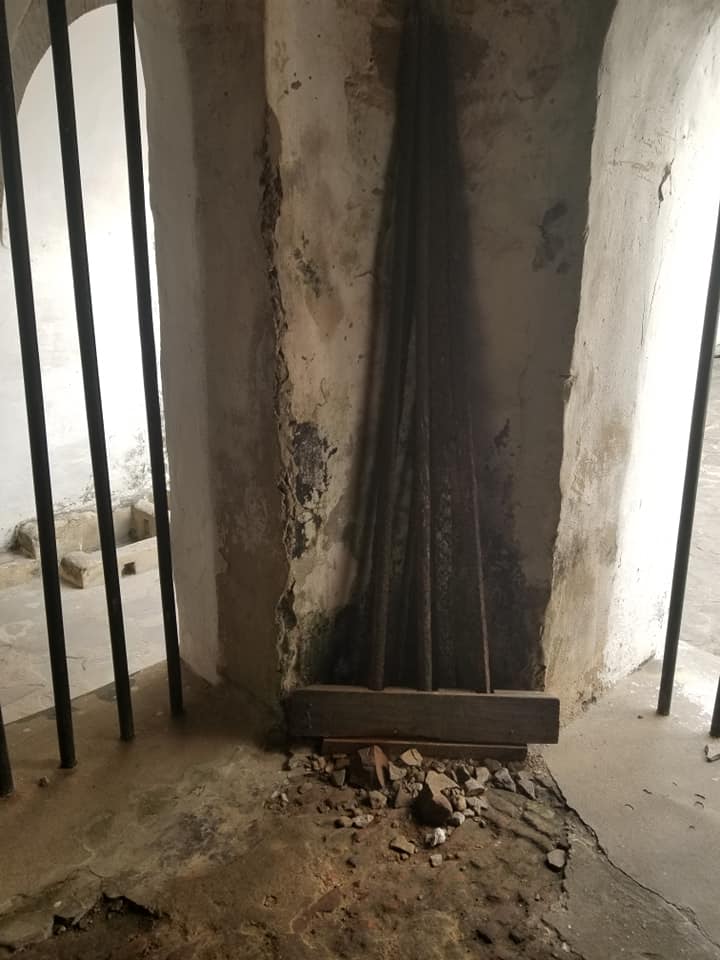 Door of No Return in Elmina Castle in Ghana