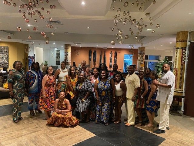 black travel group at Detty December Ghana