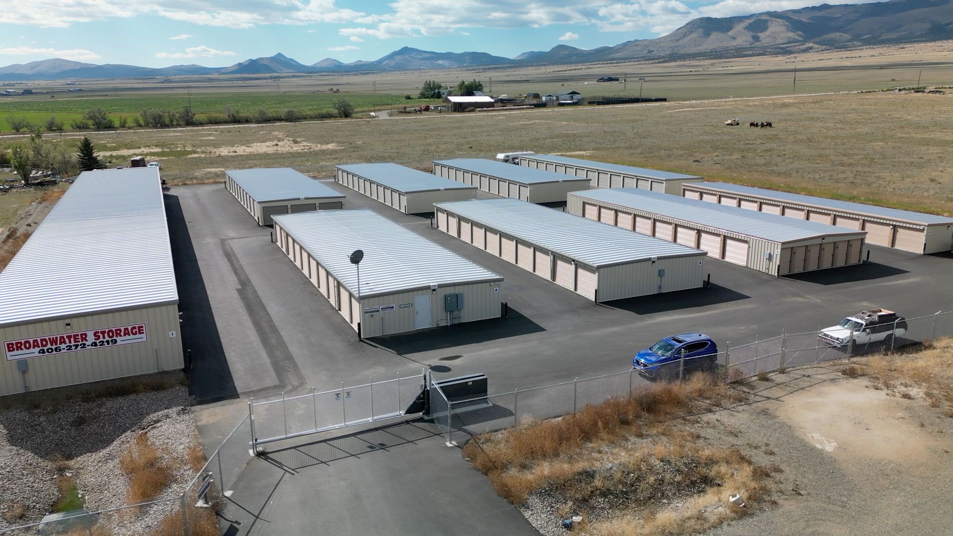 Broadwater Storage - drive up self storage units in Townsend MT 59644