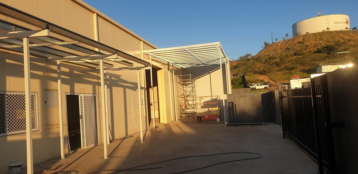 Steel Frames for Shade Awnings — Norfab In Bohle, QLD