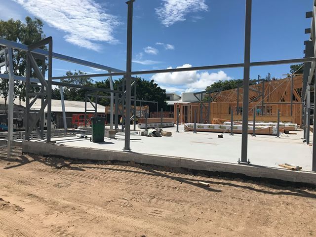 Steel Building Frame — Norfab In Bohle, QLD