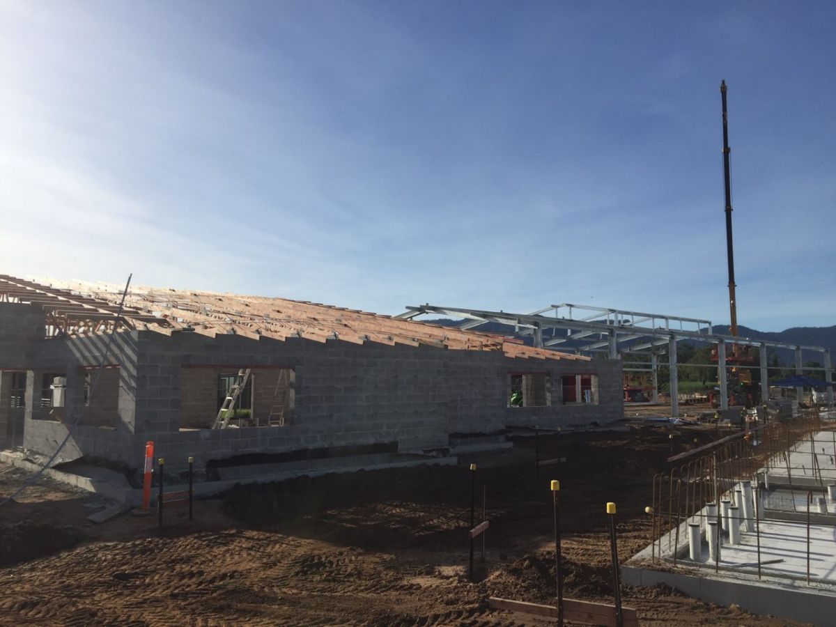 Steel Frames of Buildings Under Construction — Norfab In Bohle, QLD