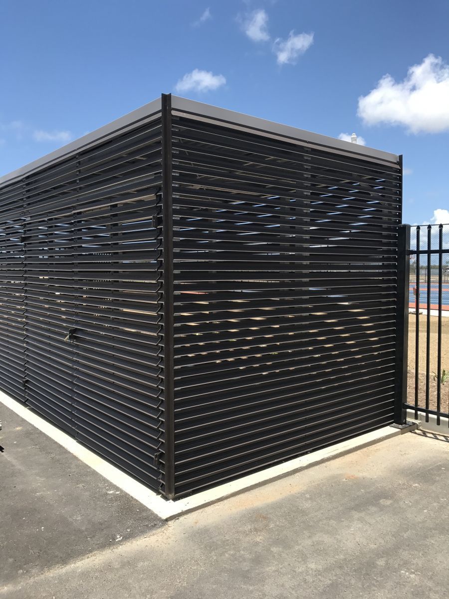 Perforated Aluminium Bathroom Doors — Norfab In Bohle, QLD