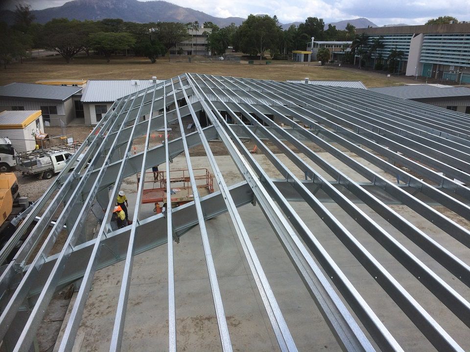 Steel Frame for Building Roof — Norfab In Bohle, QLD