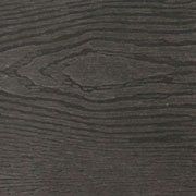 Dark gray wood grain texture with swirling patterns and linear streaks.