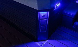 Corner Lighting — Centennial, CO — Wellis Hot Tubs of Colorado