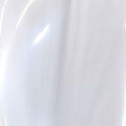 White shiny surface with highlights, suggesting a light source.