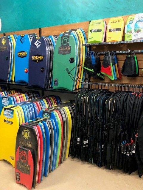 Various Caps on Display at The Shop — Slimes Boardstore in Erina, NSW