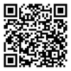 QR code with black and white squares.