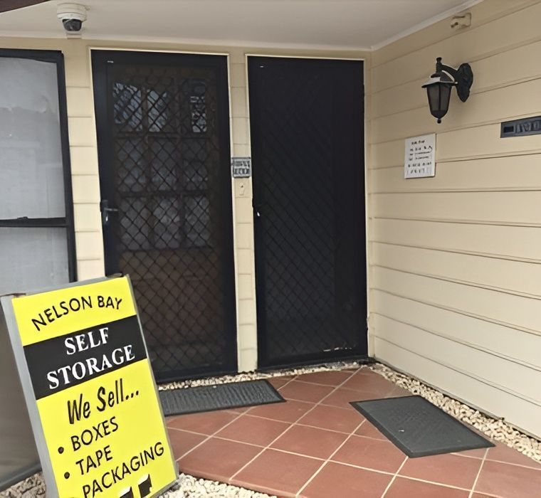 Entrance to Nelson Bay Self Storage — Nelson Bay Self Storage in Salamander Bay, NSW