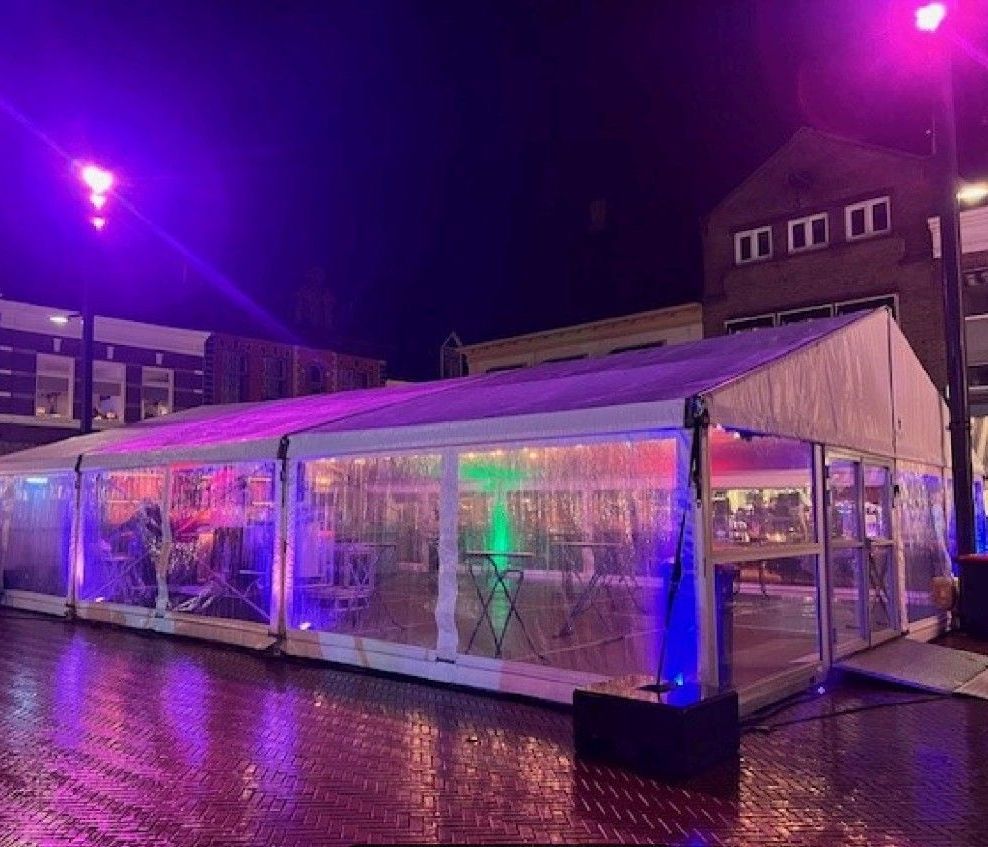 Grote partytent huren