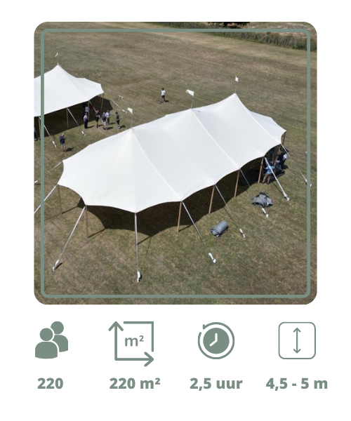 Witte tent huren
