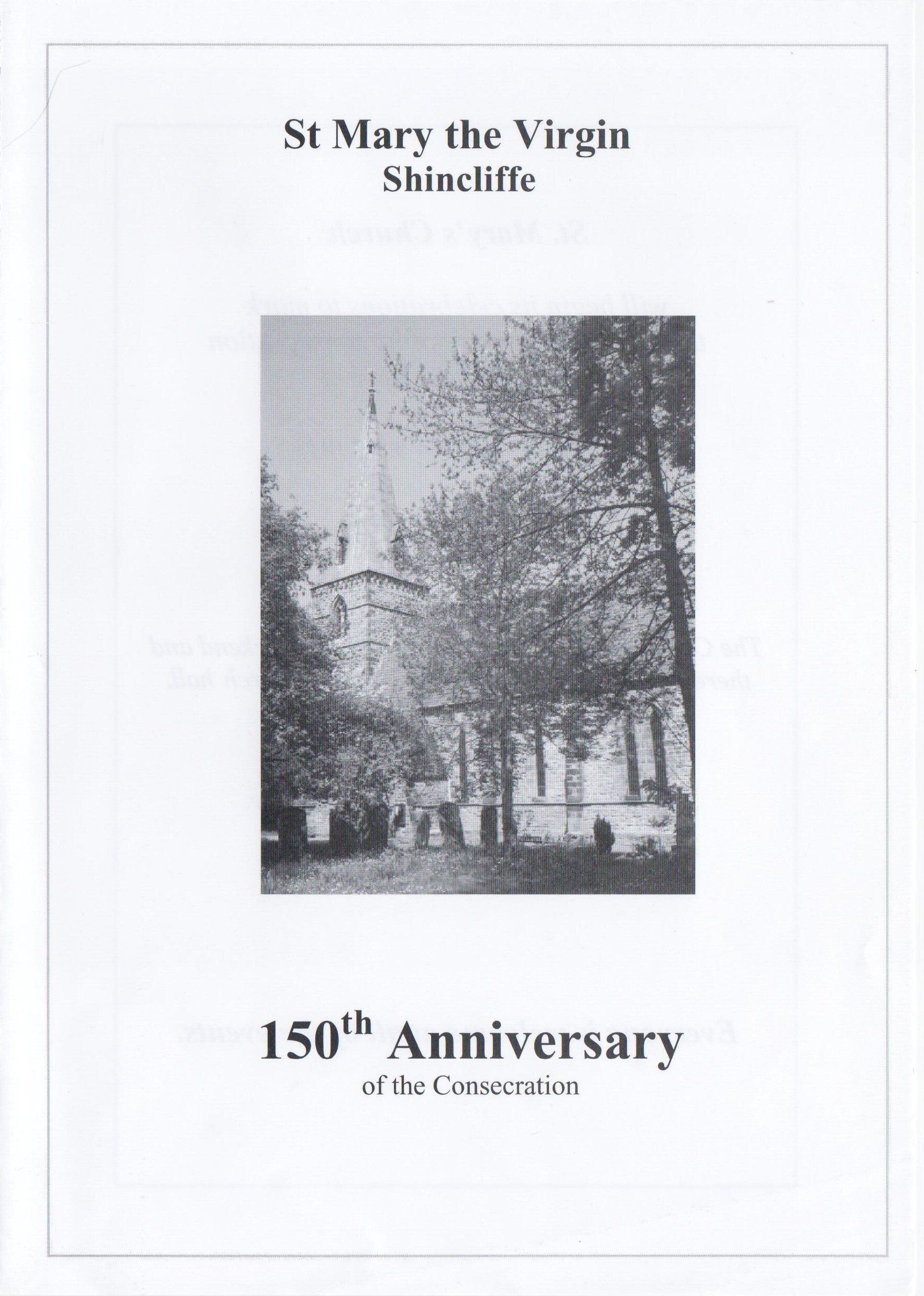 Program of Events - 4 pages
