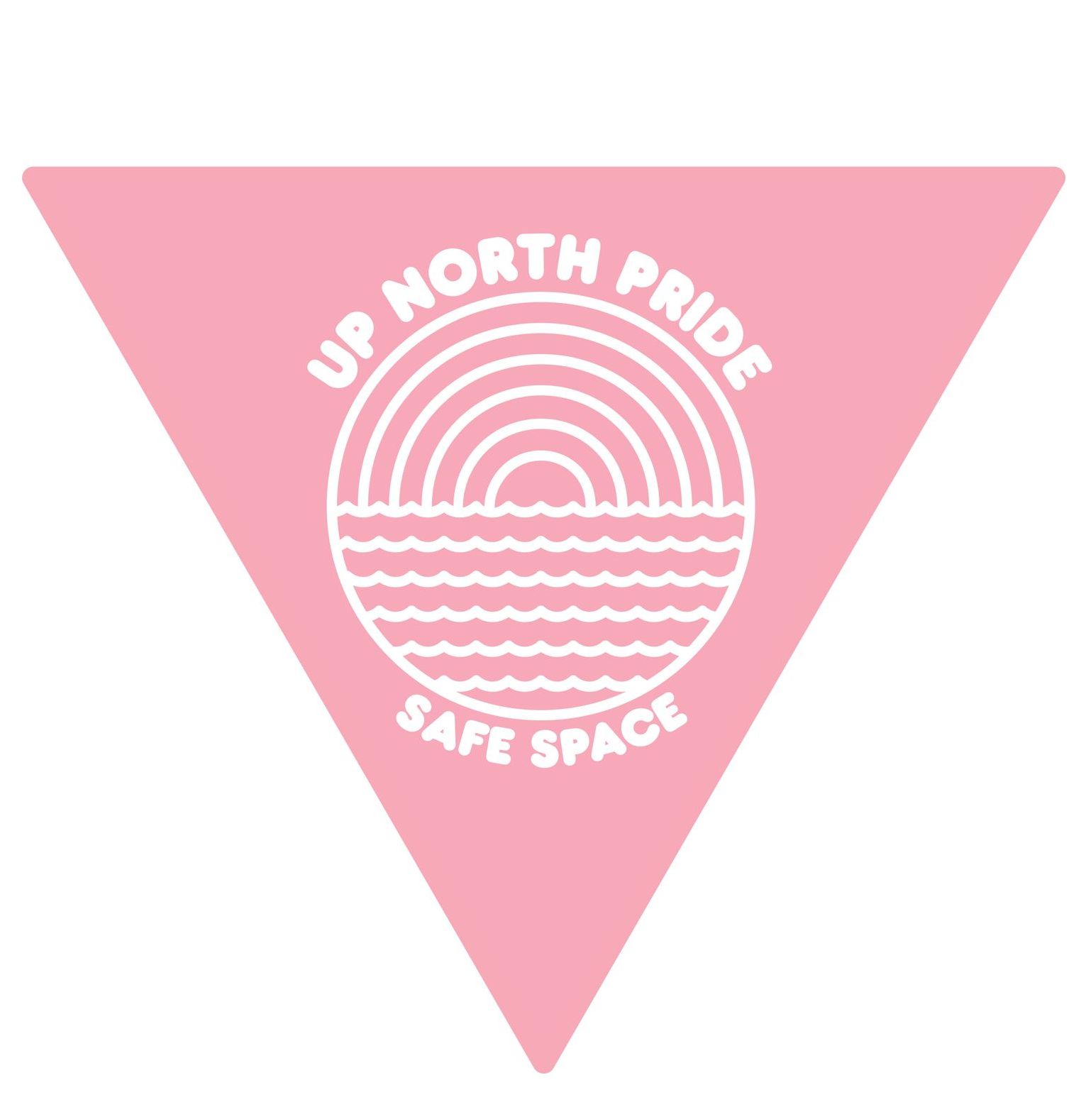 Up North Pride Safe Space Logo