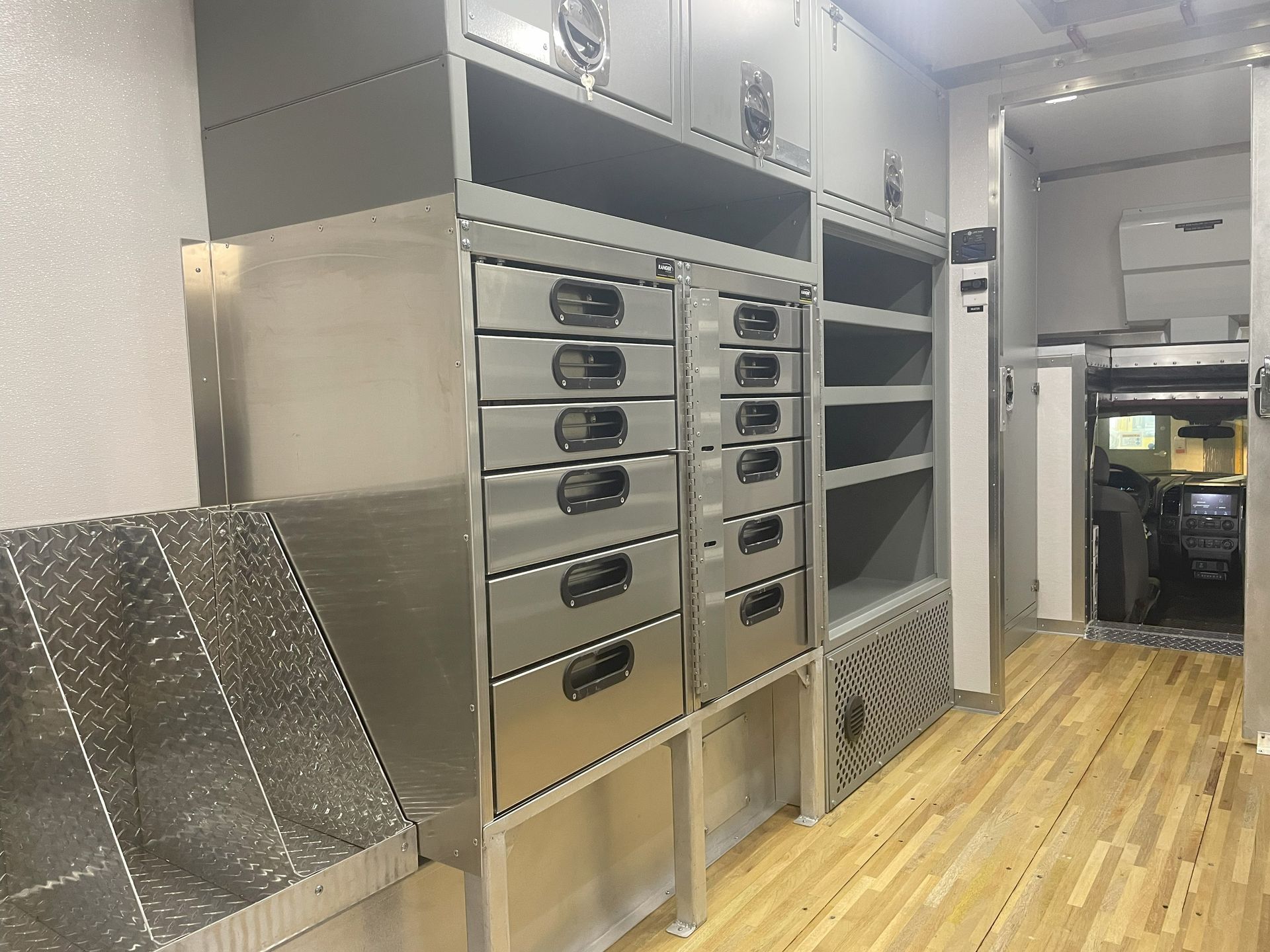 Manitoba Hydro Custom Truck Body - Inside Left