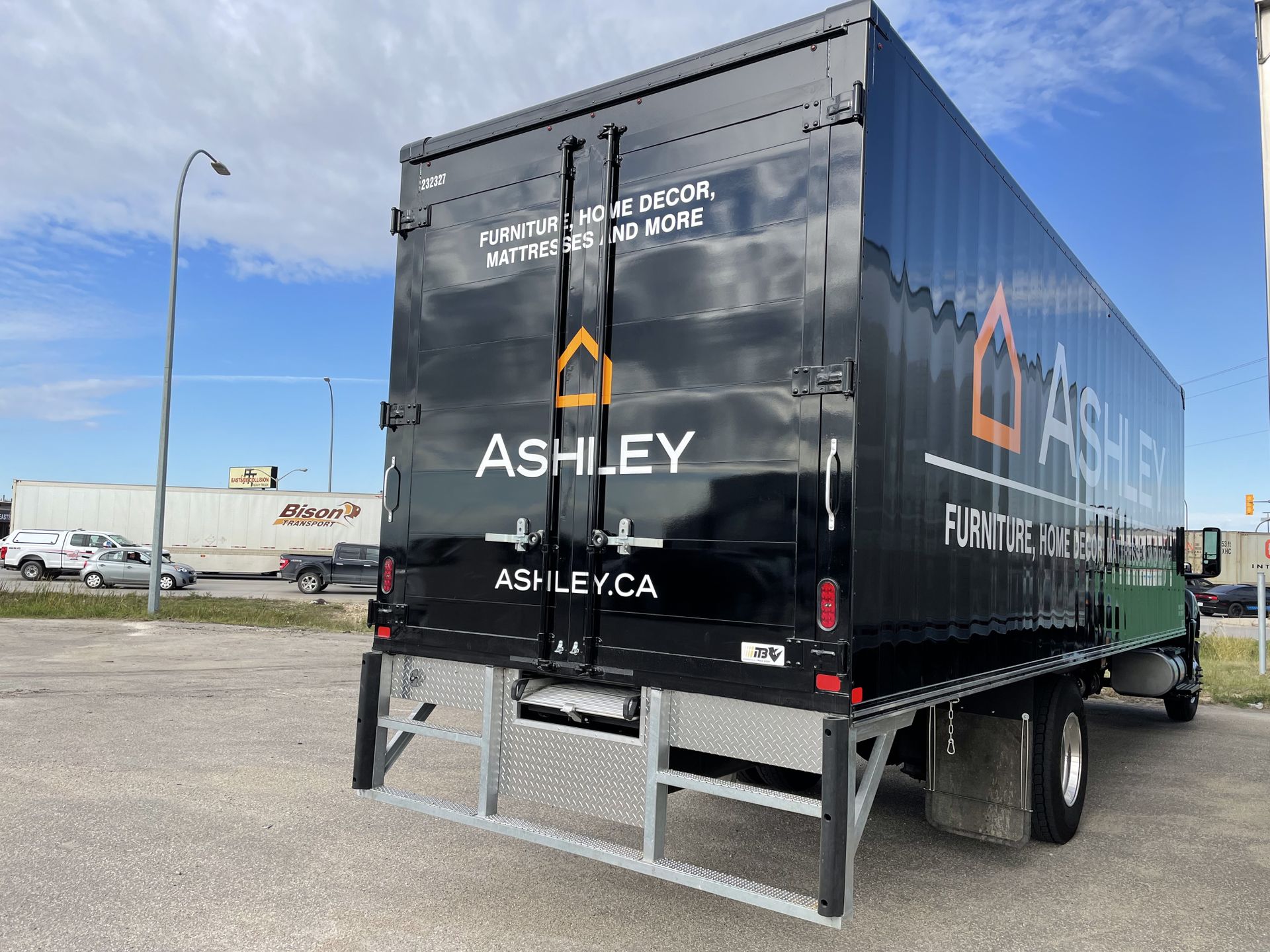 ITB Trucks - Furniture Delivery - Ashley Furniture - Back View