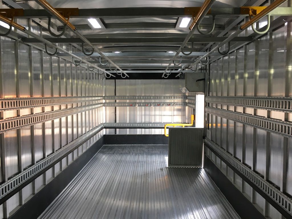Laundry and Linen Truck Body - Interior View