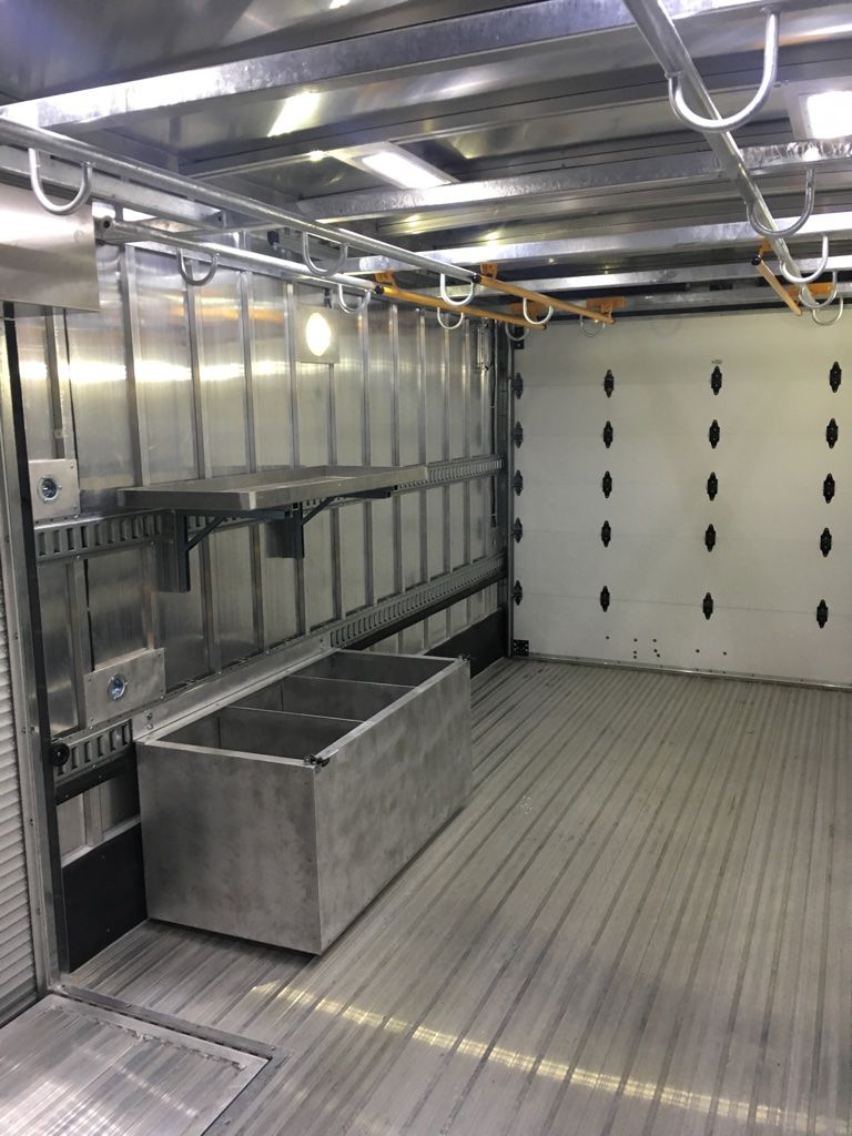 Laundry and Linen Truck Body - Custom Interior 3