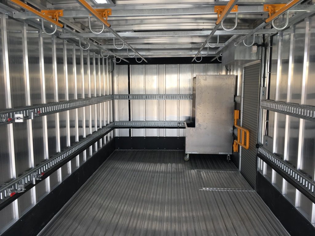 Laundry and Linen Truck Body - Custom Interior