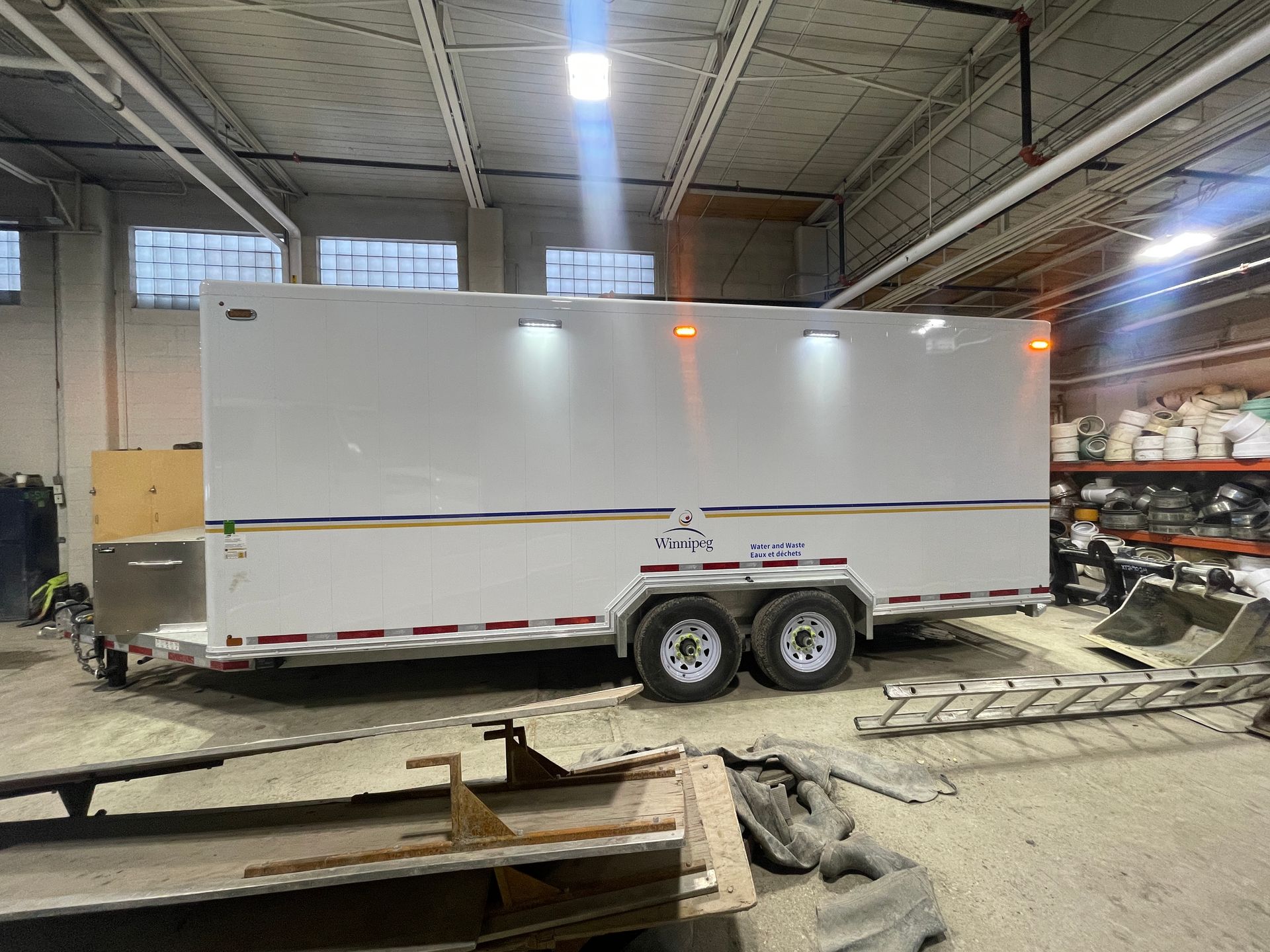 Steamworks Trailer - Side view