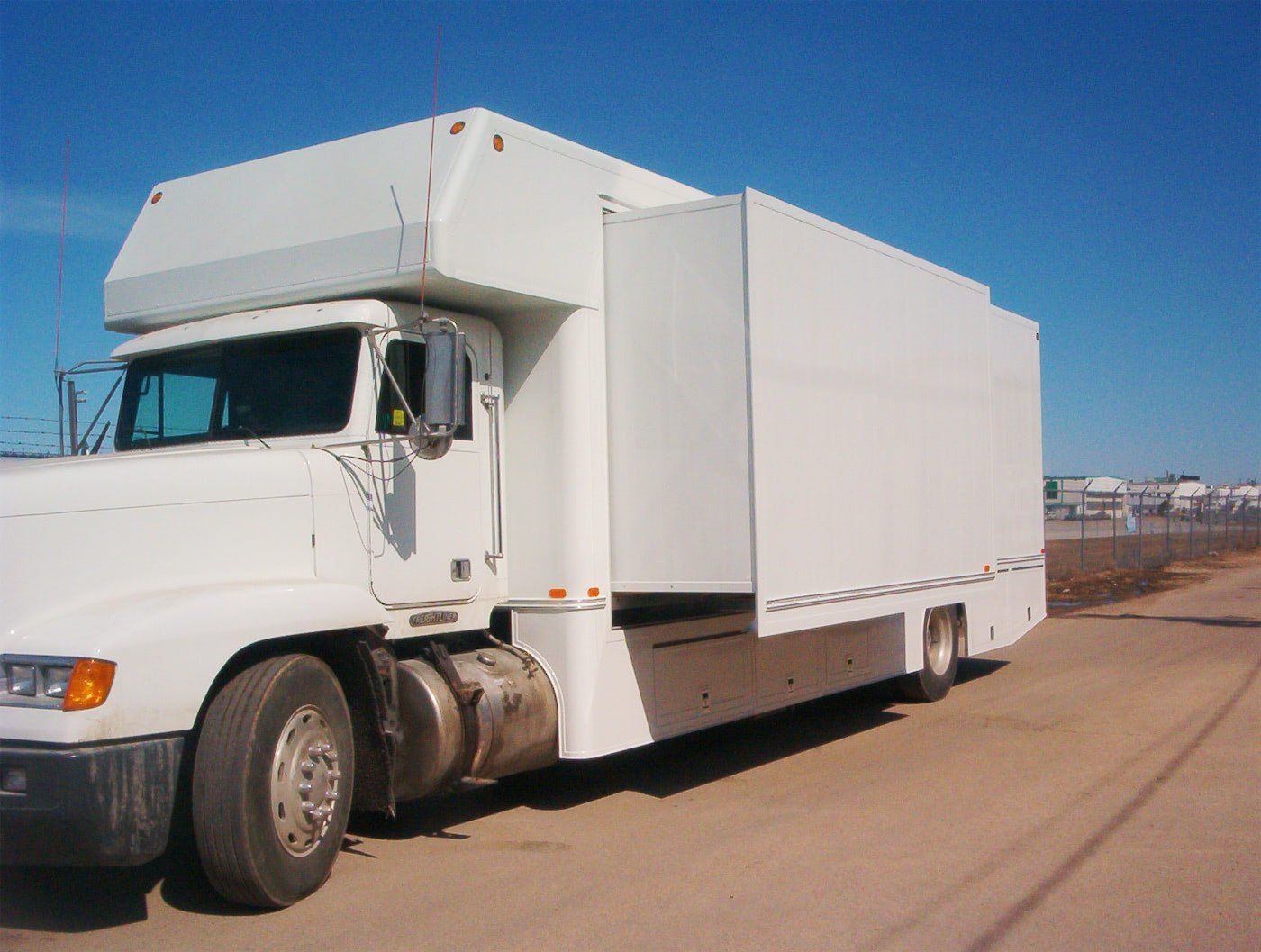 Custom Truck Body - Rear Slide out