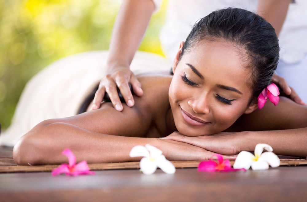 Young Woman Gets a Massage — Newark, OH — Tracy Reed LMT