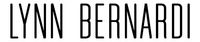 Black handwritten text reading “LYNN BERNARDI” on a white background