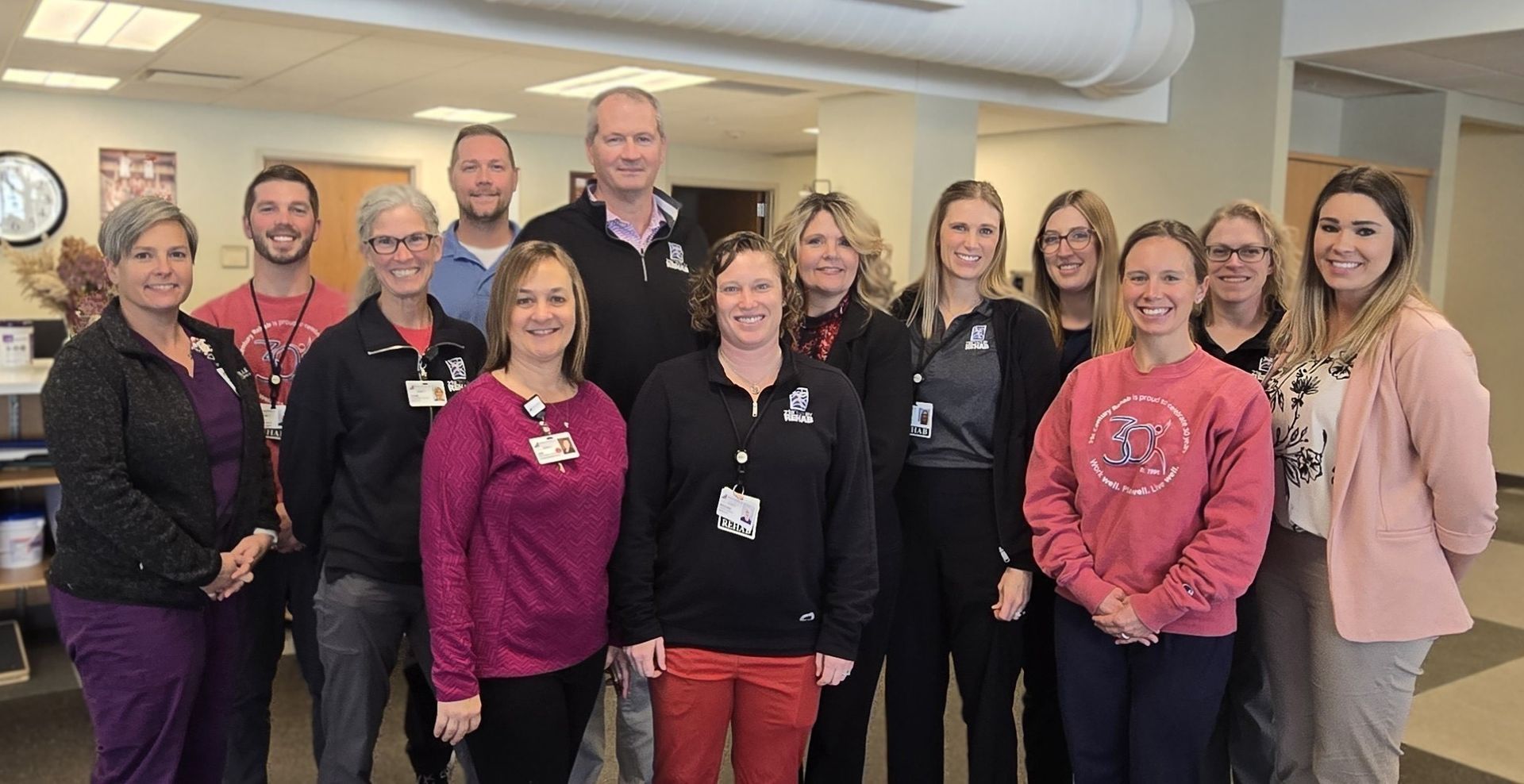 21st Century Rehab staff and Representative Brooke Boden