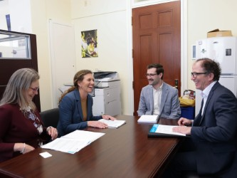 Advocates talking