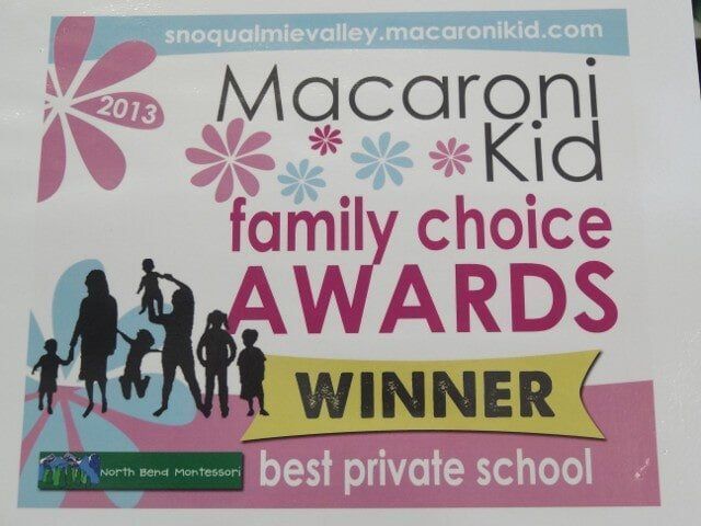 Macaroni kid family choice award