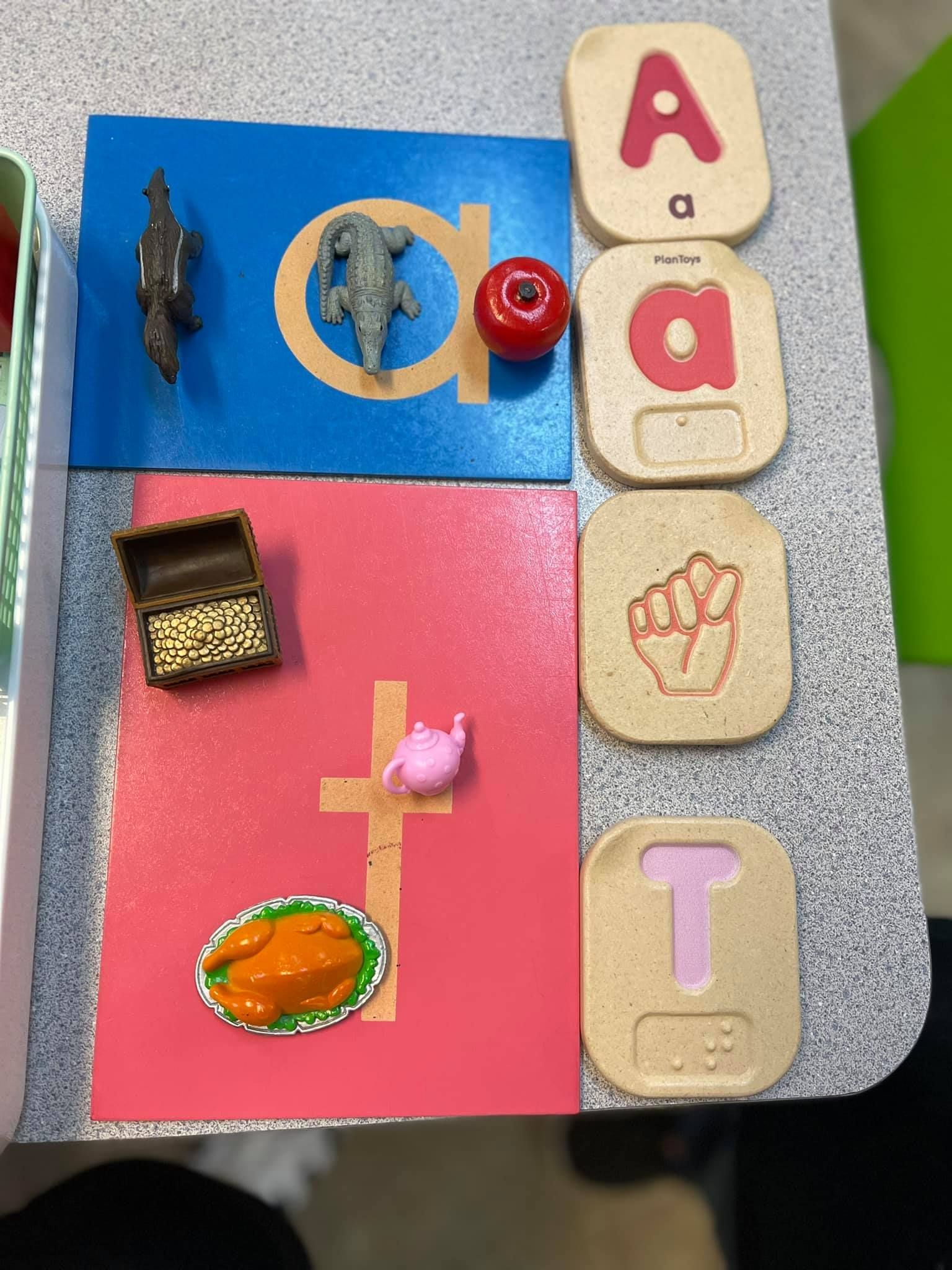 Alphabet learning set
