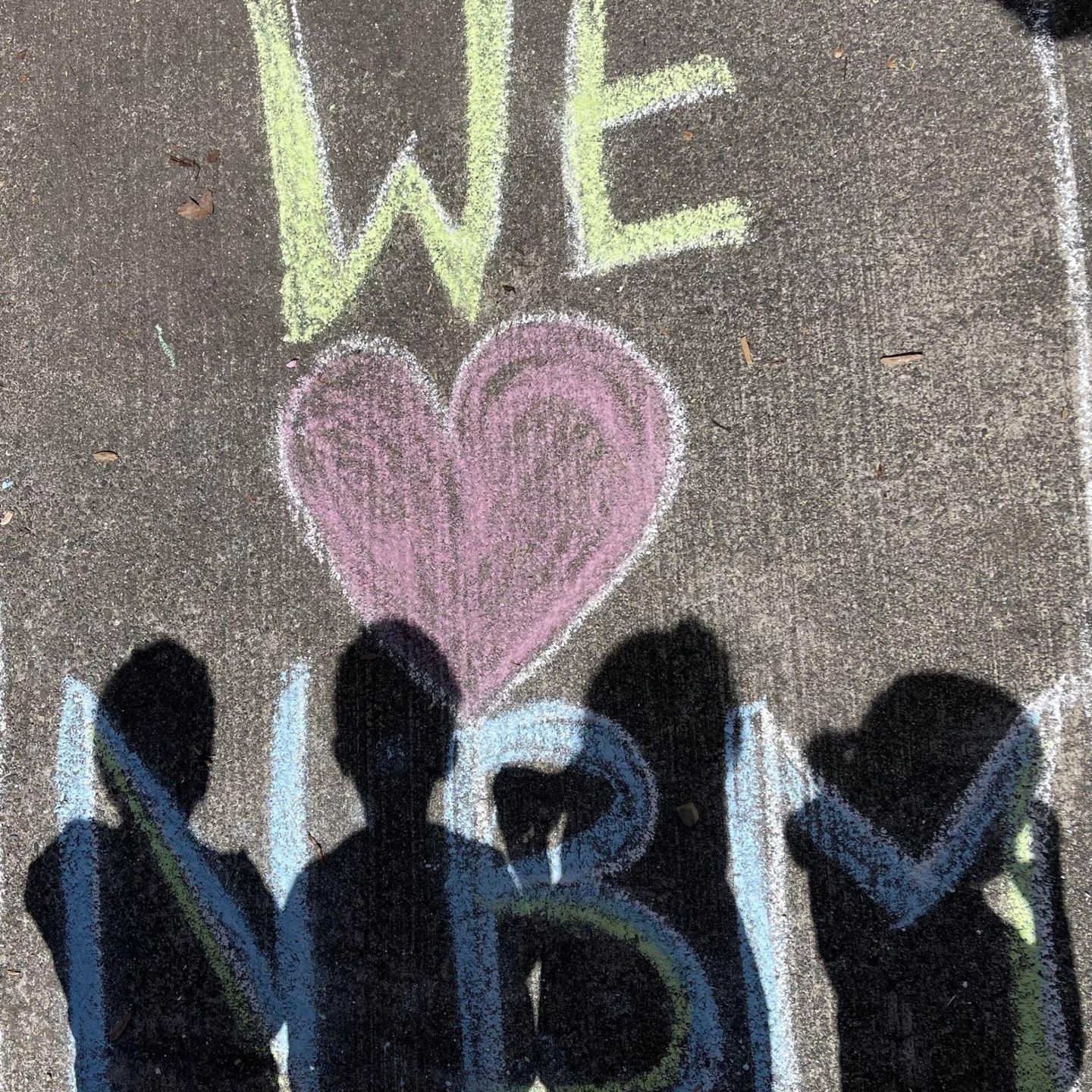 Chalk art