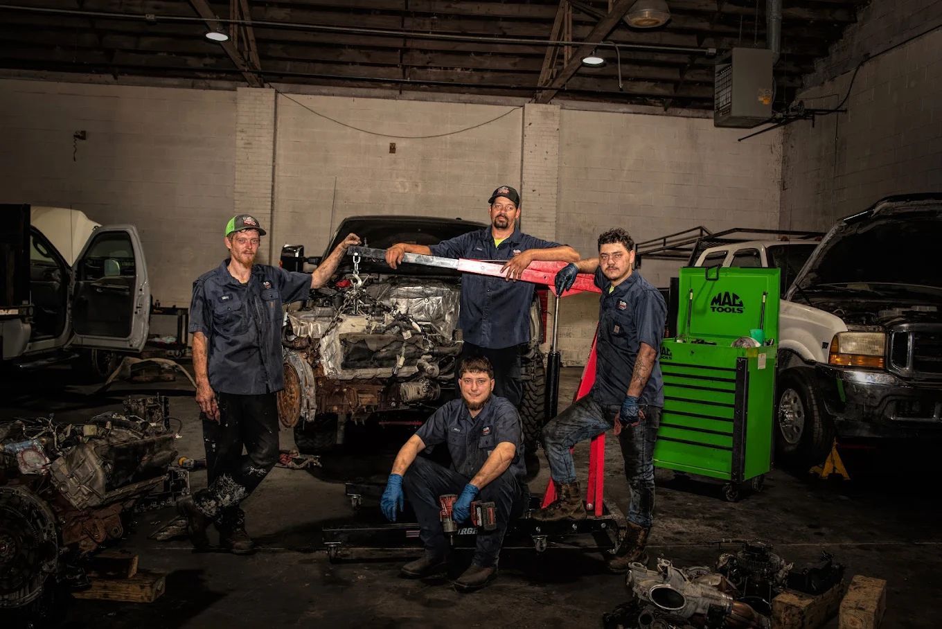 JLB Diesel Shop Crew