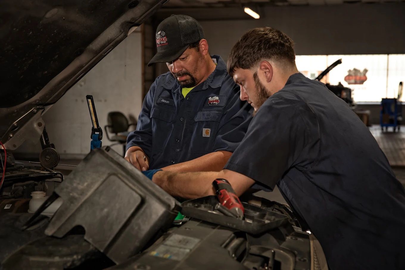 JLB Diesel Shop at work