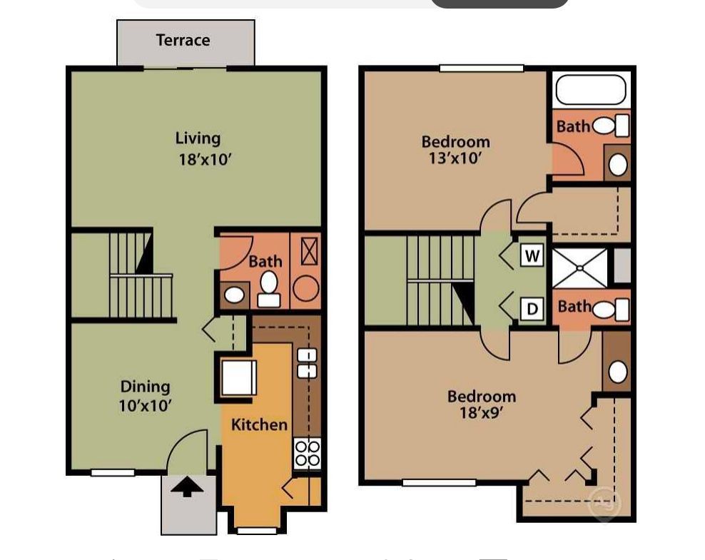 Grand Master Townhome Floorplan