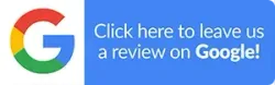Google logo with text: “Click here to leave us a review on Google!”