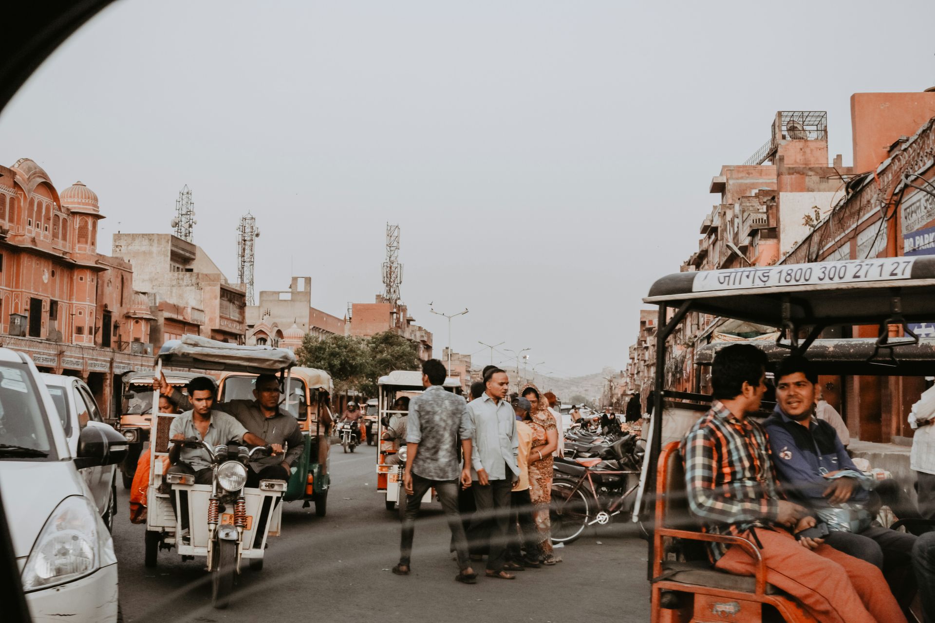 india streets