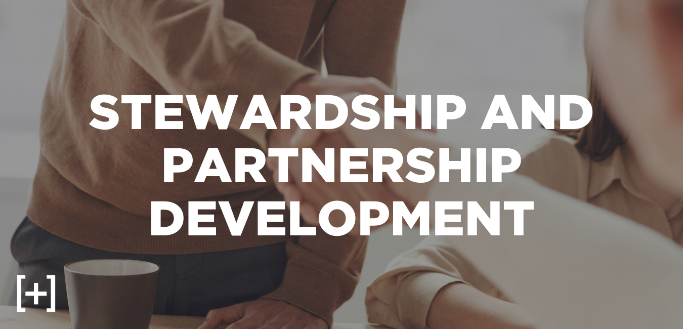 stewardship and partnership development