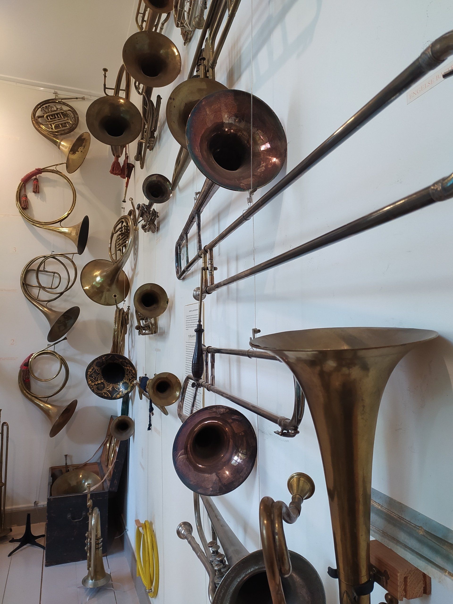 koperblazers in Museum Vosbergen
