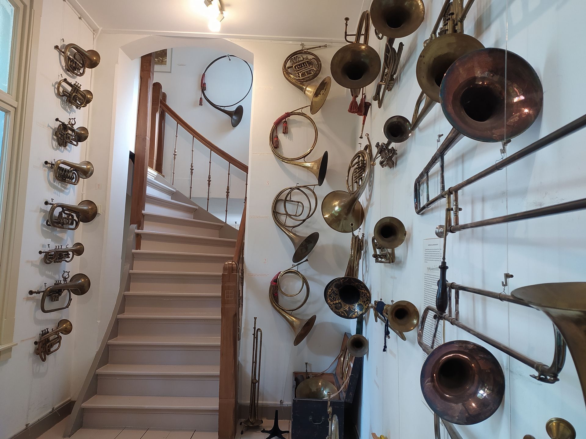 Koperblaasinstrumenten in Museum Vosbergen