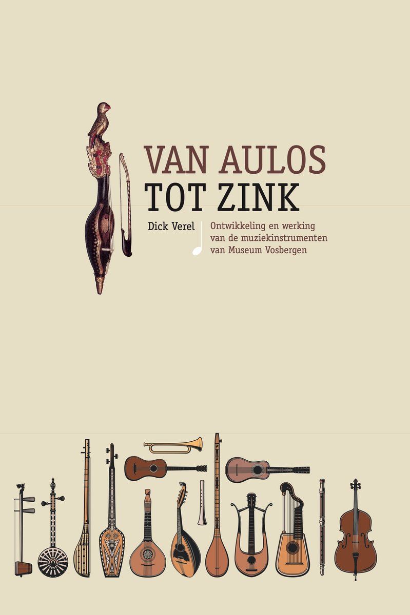 Van Aulos tot Zink door Dick Verel - Cover