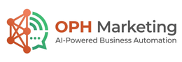 A logo for OPH Marketing digital marketing company