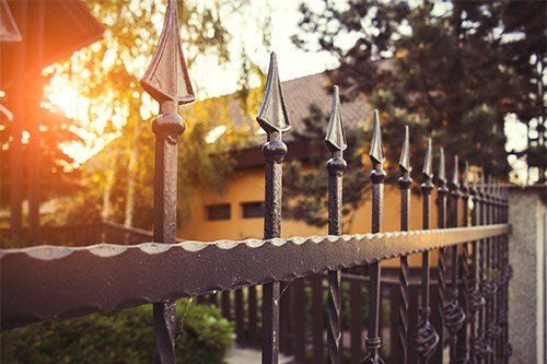 Wrought Iron Fence