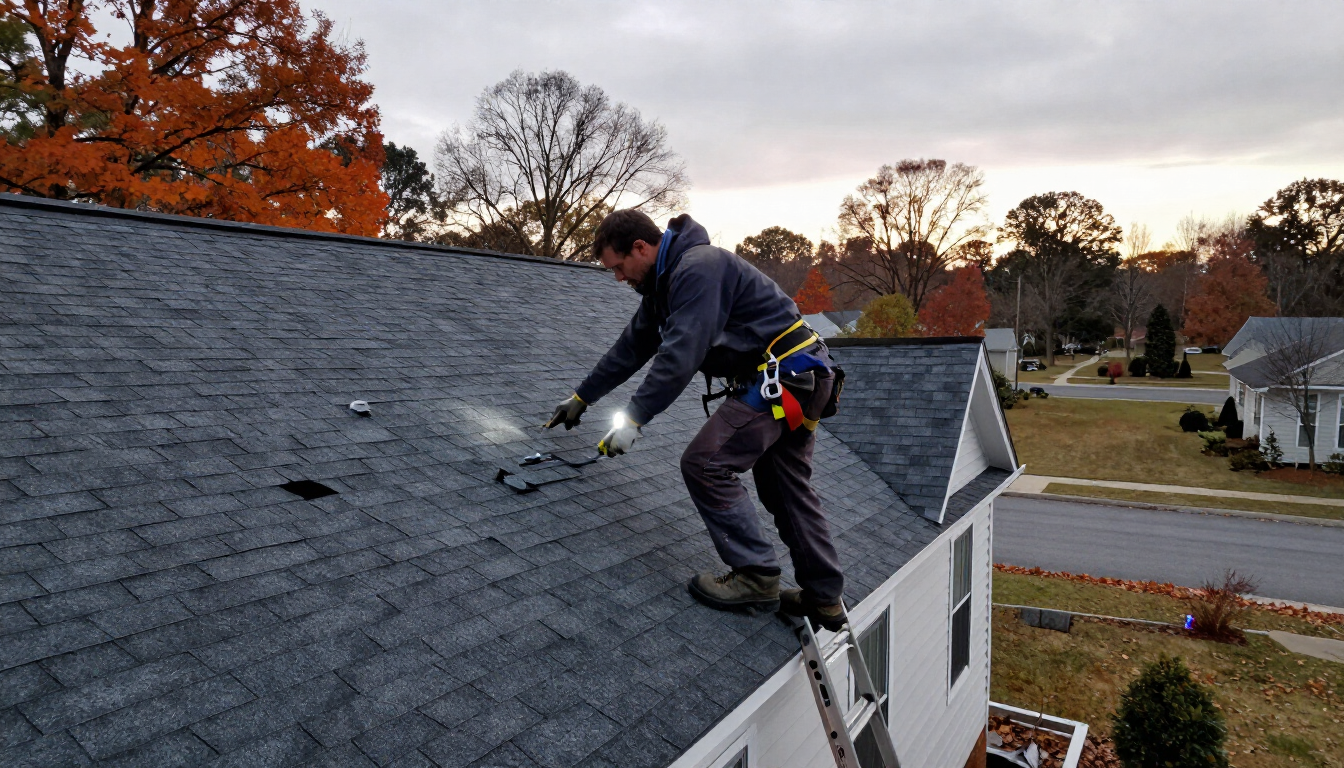 Fall Roof Inspection in Fort Oglethorpe GA