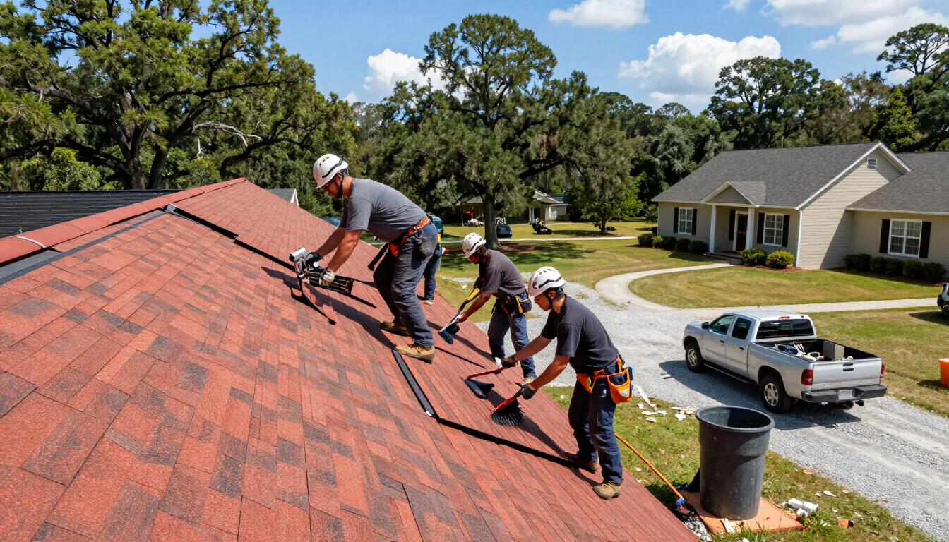 roof replacement in Summerville GA