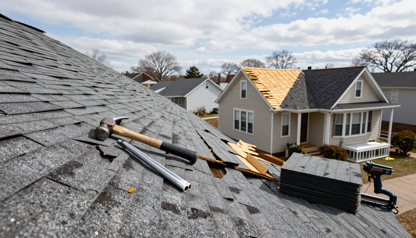 roof repair in Cleveland TN