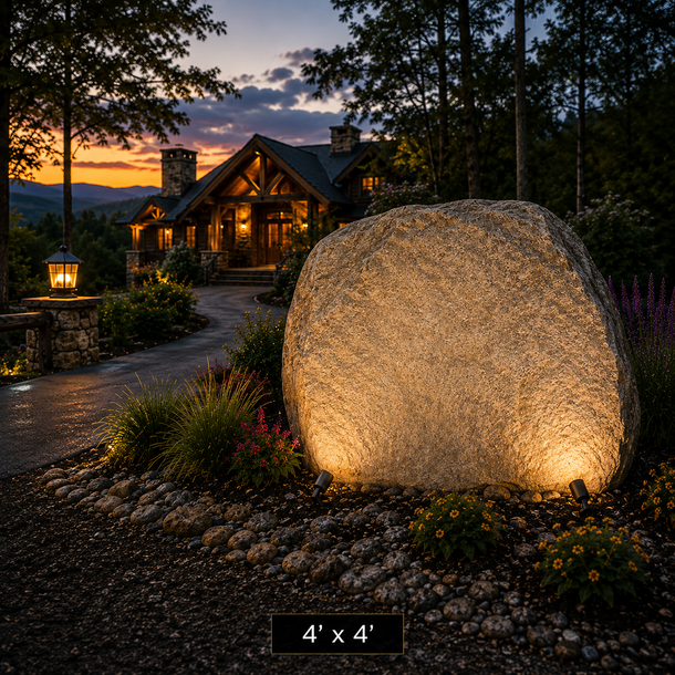 Estate Entrance size boulder