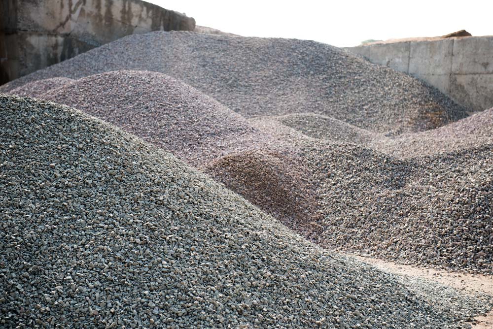 Pile Of Gravel — Tipper Truck Hire In Port Macquarie, NSW