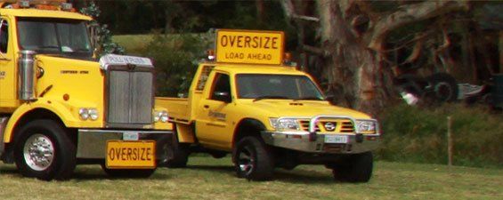Heavy load hauling vehicles ready for service.